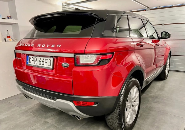 Land Rover Range Rover Evoque cena 96900 przebieg: 127500, rok produkcji 2016 z Kraków małe 596